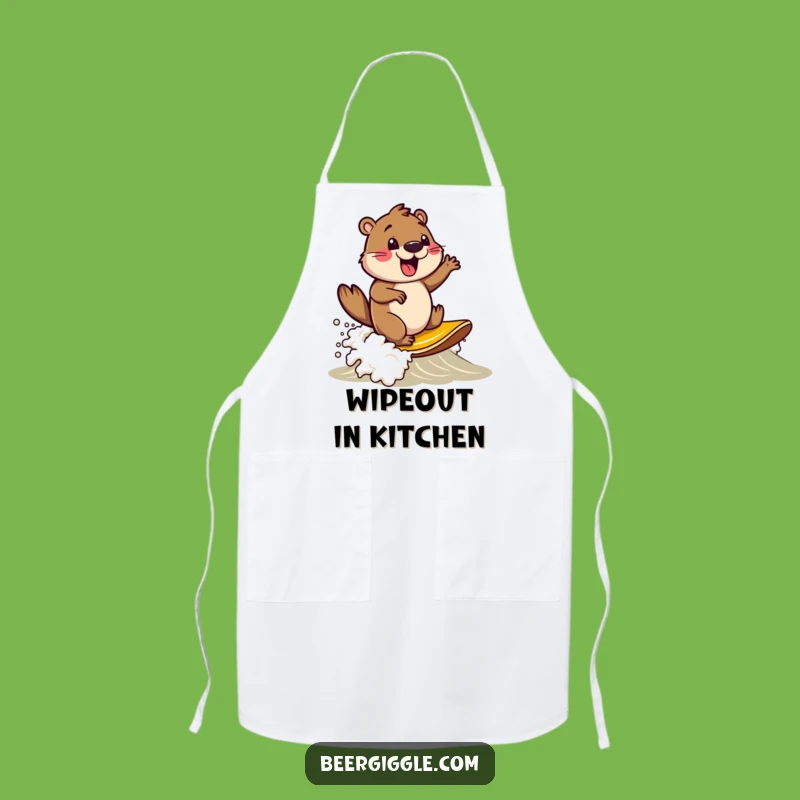 Funny Beaver Beer Apron: Cook Up a Storm with a Smile