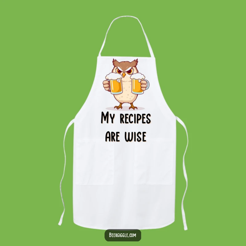 Funny Owl Beer Apron: Cook Up Laughs with This Hilarious Kitchen Gift