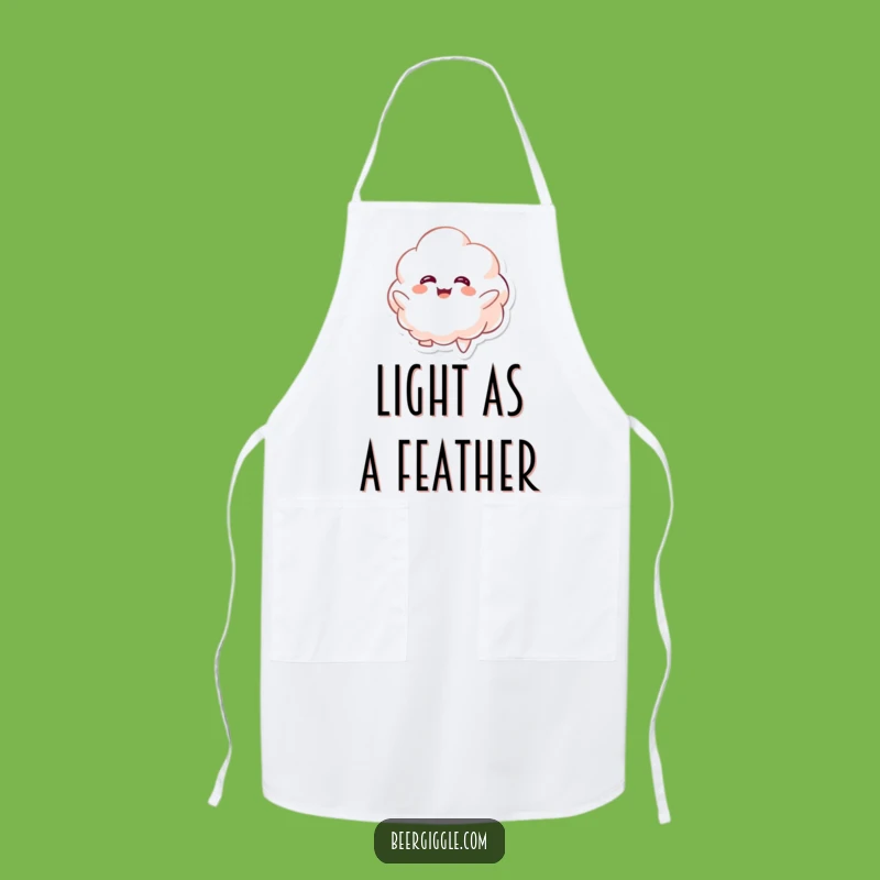Funny Kawaii Foamy Apron - Cook with Floating Fun!