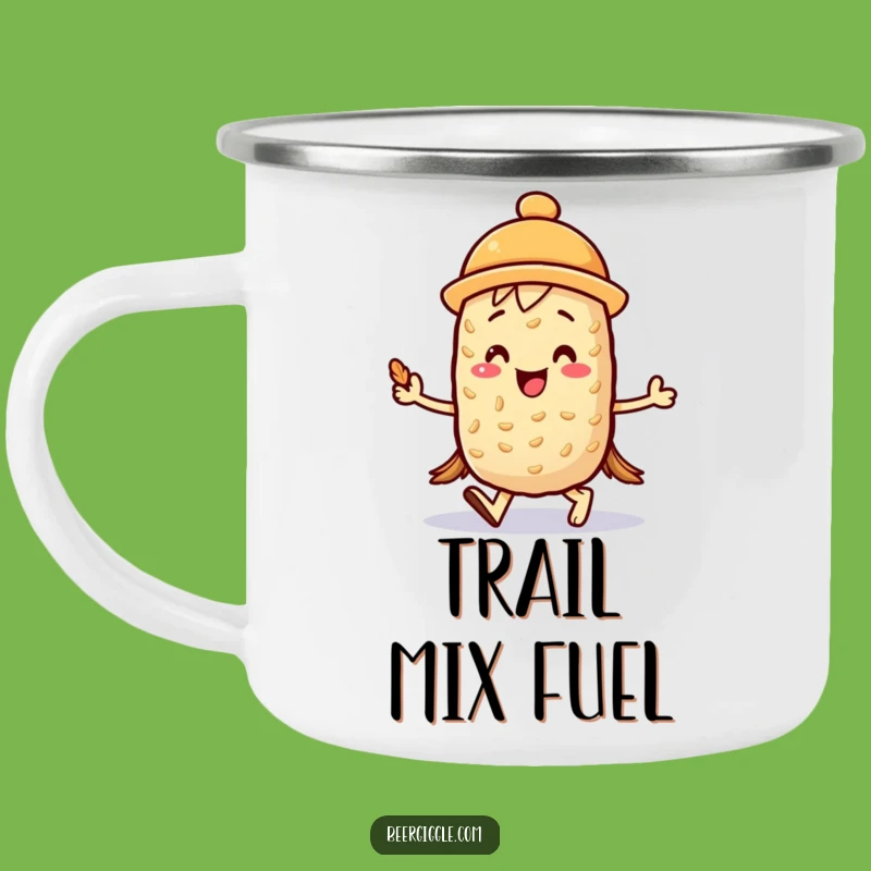 Adventure Ready Funny Kawaii Barley Mug - March Outdoors!