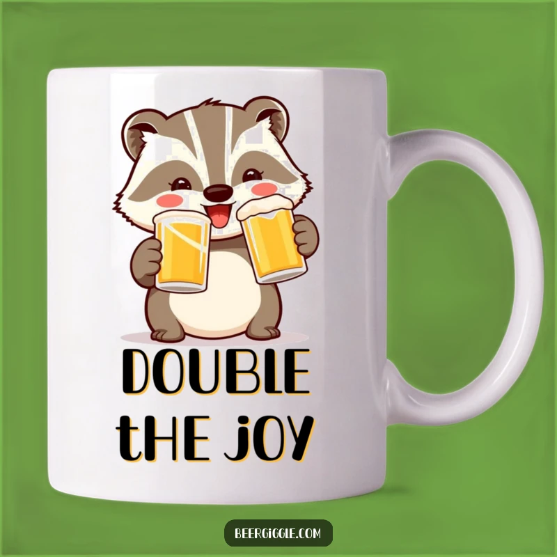 Funny Badger Toast Mug: The Perfect Hilarious Gift for Cheers!
