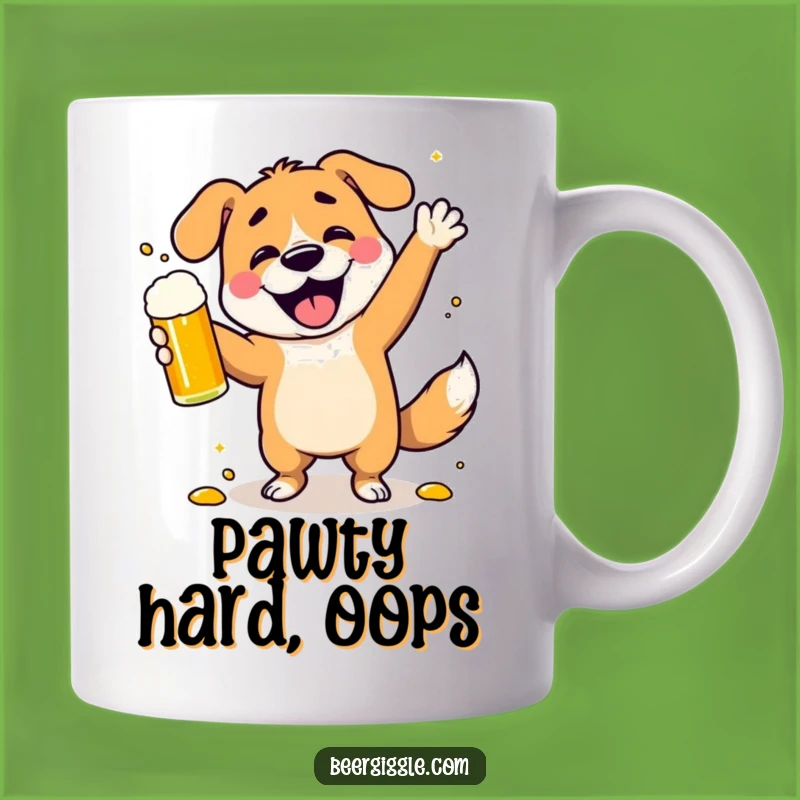 Funny Dancing Dog Mug: A Hilarious Gift for Beer Lovers and Party Pups