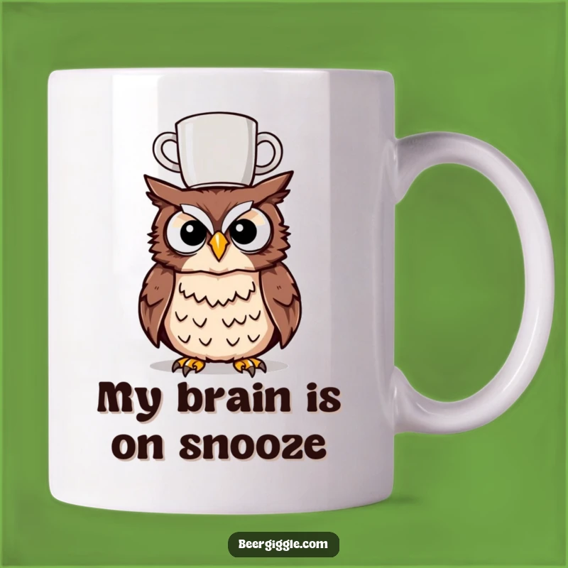 Funny Tipsy Owl Mug: A Hilarious Gift for Owl Lovers Who Enjoy a Tipple