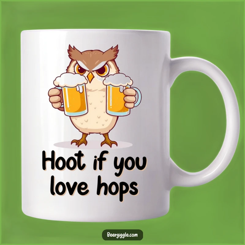 Funny Owl's Beer Balancing Act Mug: A Hilarious Gift for Beer Lovers