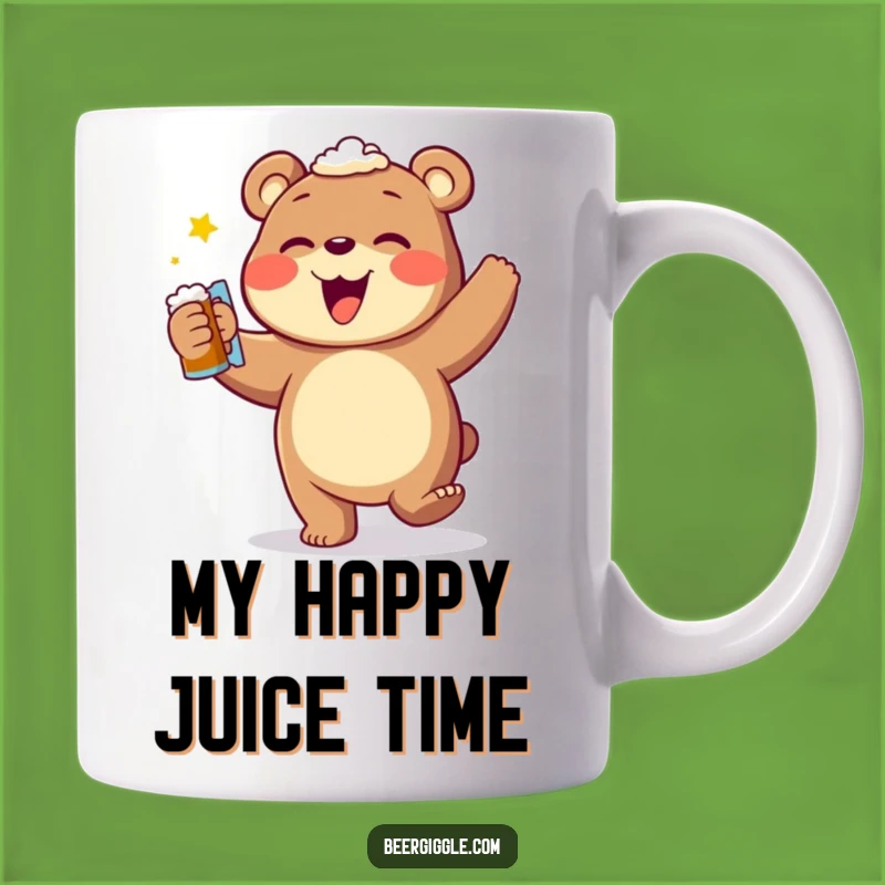 Funny Dancing Bear Beer Mug: Hilarious Happy Dance Gift for Beer Lovers