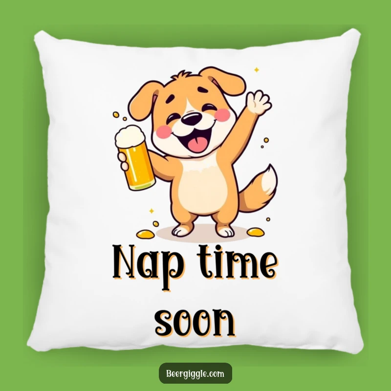 Funny Dancing Dog Pillow: Snuggle Up with This Hilarious Character for Cozy Fun