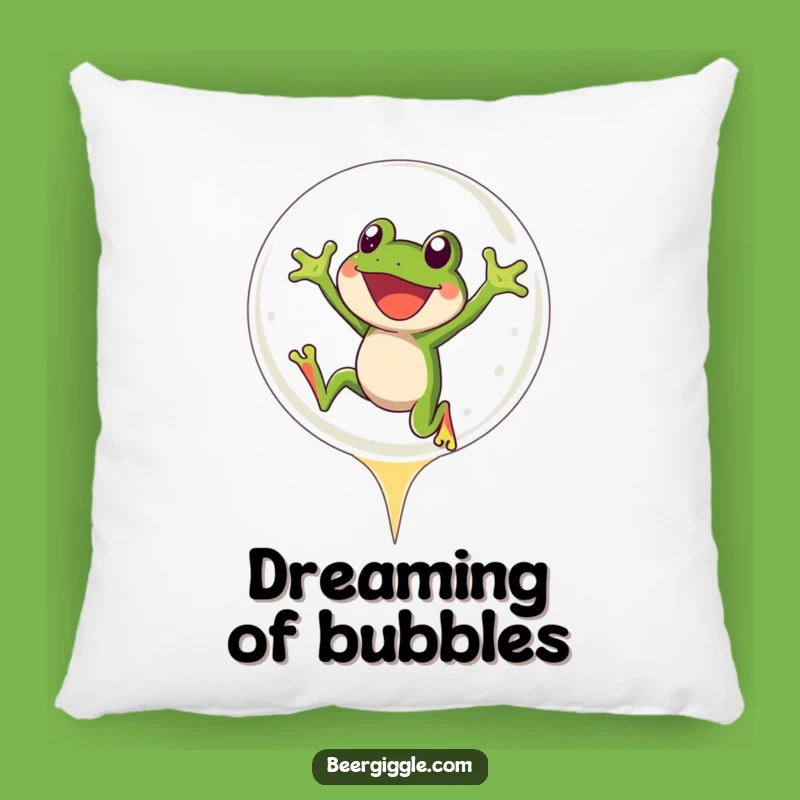 Funny Frog Beer Pillow: Snuggle Up with This Hilarious Comforting Gift