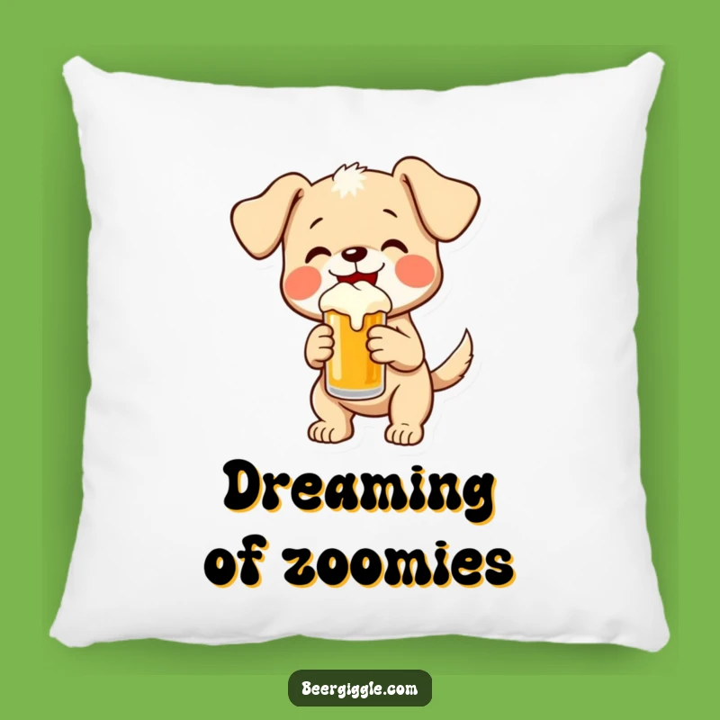 Funny Puppy Beer Pillow: Cozy, Hilarious Comfort for Dog Lovers