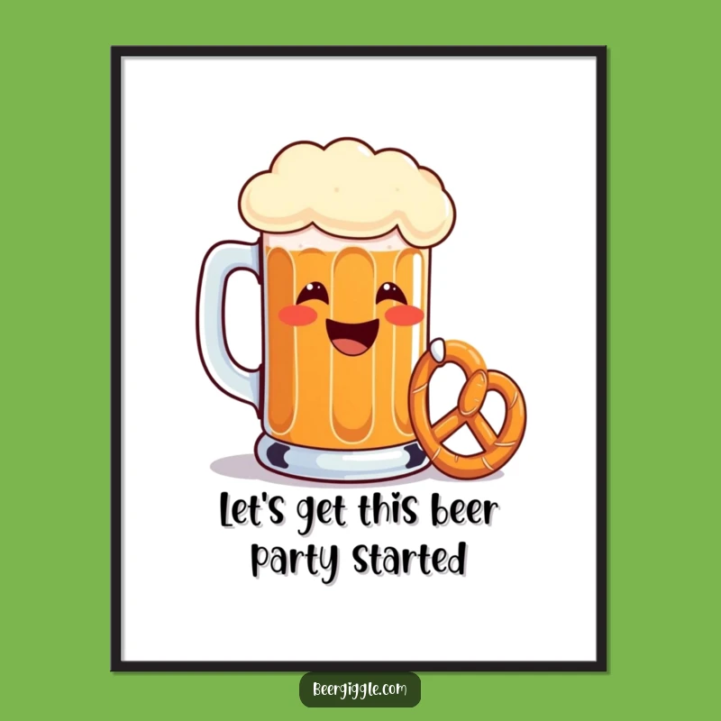 Free Printable Beer Mug Art: Funny Toasting Design for Downloadable Wall Decor