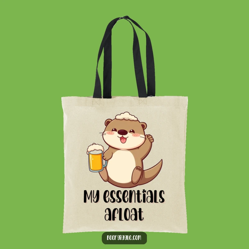 Funny Otter Tote Bag: Carry Your Cheer, A Wonderful Funny Gift!