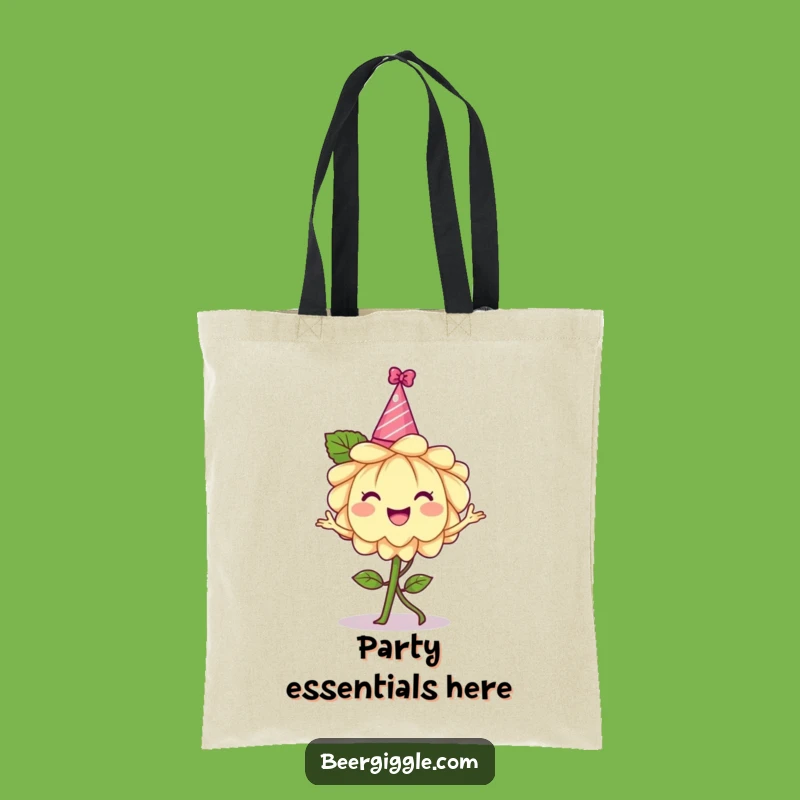 Funny Hops Flower Party Tote Bag - Chic Accessory for Beer Aficionados